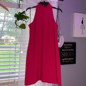 Vince Camuto red a-line dress